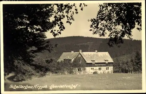 Foto Ak Schellerhau Altenberg im Erzgebirge, Henriettenhof