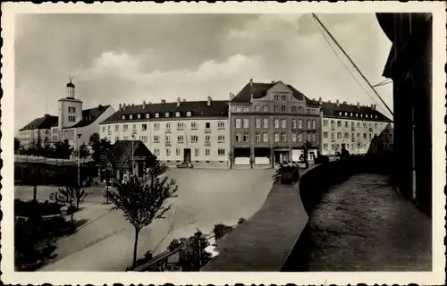 Ak Glauchau in Sachsen, Blick vom Glauchauer Hof