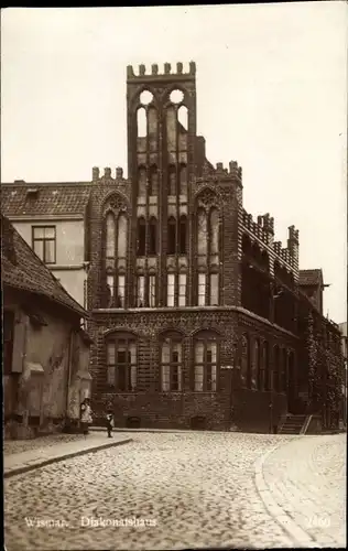 Ak Hansestadt Wismar, Diakonatshaus