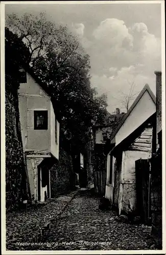 Ak Neubrandenburg in Mecklenburg, II. Ringstraße