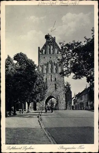 Ak Lychen in der Uckermark, Stargarder Tor