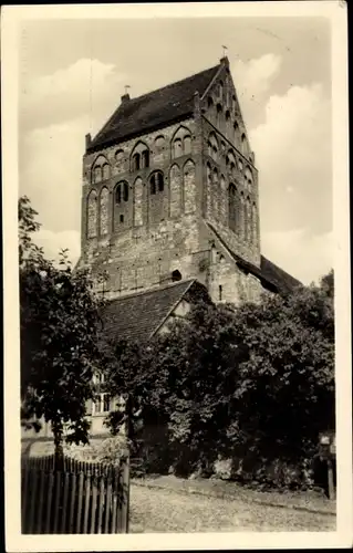 Ak Lychen in der Uckermark, St. Johanniskirche