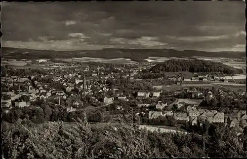 Ak Kirchberg in Sachsen, Vom Borberg aus gesehen, Panorama