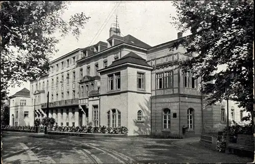 Ak Bad Kreischa Sachsen, Großes Kurhaus