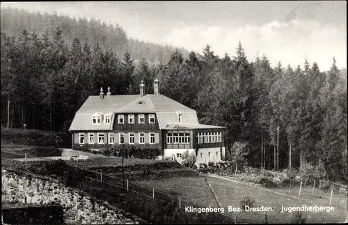 Ak Klingenberg im Erzgebirge Sachsen, Jugendherberge