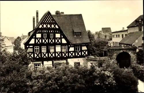 Ak Gößnitz in Thüringen, Pfarrhaus