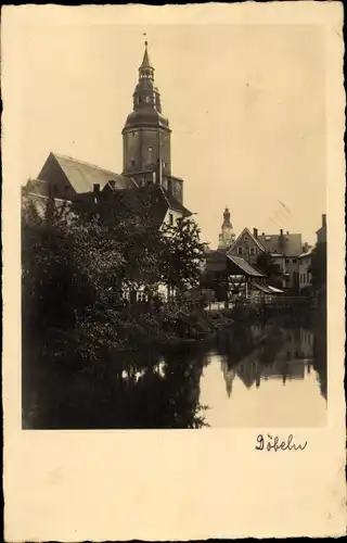 Foto Ak Döbeln in Sachsen, Kirche