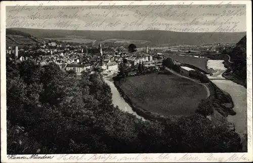 Ak Hann. Münden in Niedersachsen, Panorama