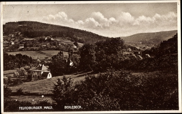 Ak Berlebeck Detmold im Teutoburger Wald, Panorama Nr. 3598518