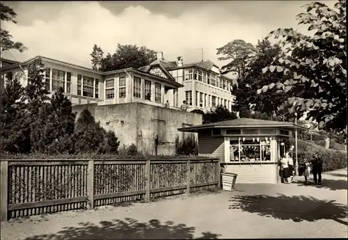 Ak Ostseebad Bansin Heringsdorf auf Usedom, FDGB-Erholungsheim Seeschloss