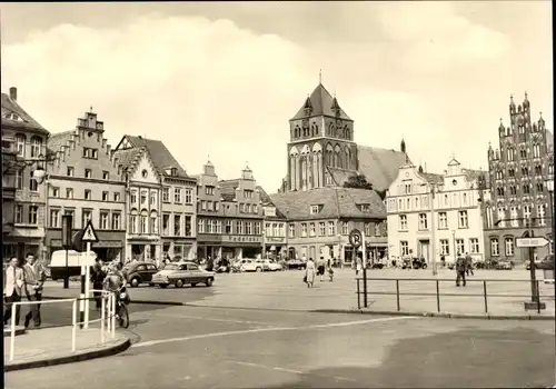 Ak Hansestadt Greifswald, Platz der Freundschaft