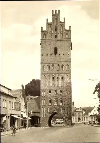 Ak Anklam in Mecklenburg Vorpommern, Steintor