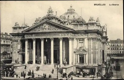 Ak Bruxelles Brüssel, La Bourse