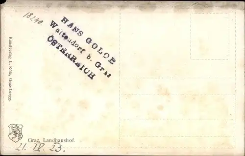 Ak Graz Steiermark, Landhaushof