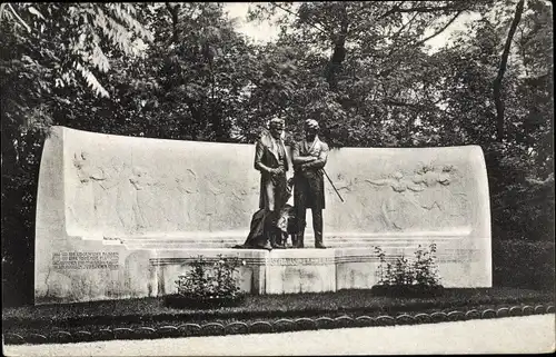 Ak Wien 1, Strauss Lanner Denkmal