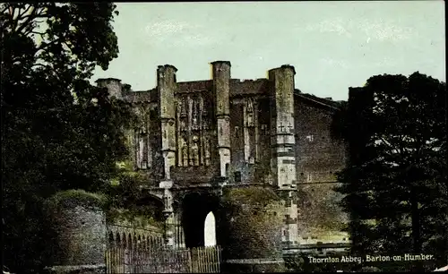 Ak Thornton Abbey North West England, Barton on Humber
