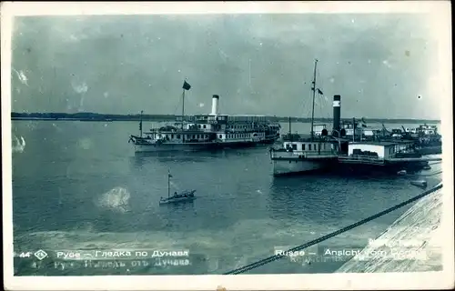 Ak Bulgarien, Salondampfer am Anleger