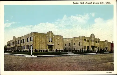 Ak Ponca City Oklahoma USA, Junior High School
