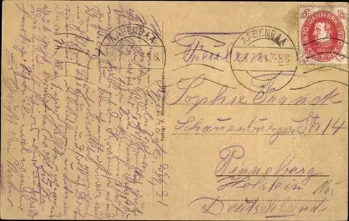 Ak Aabenraa Apenrade Dänemark, Süder Markt