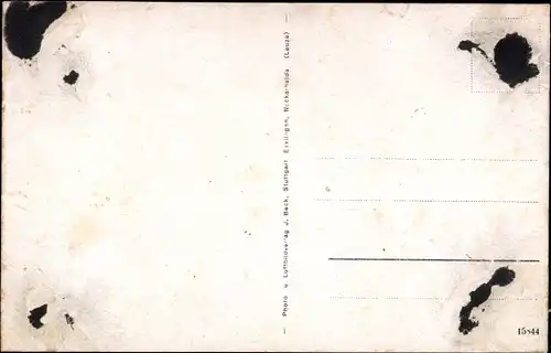 Ak Sušany Zuscha Strupčice Trupschitz Region Aussig, Gasthaus und Handlung Karras, Blick auf den Ort