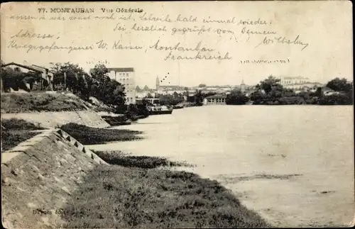 Ak Montauban Tarn et Garonne, Gesamtansicht