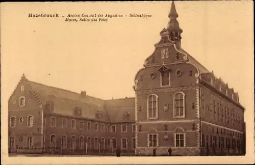 Ak Hazebrouck Nord, Ancien Couvent des Augustins, Bibliothèque, Musee, Salles des Fêtes