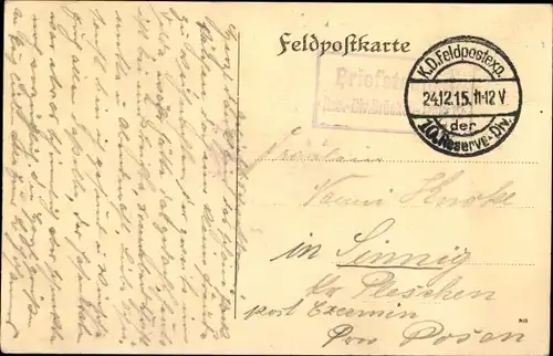 Ak Lissey Lothringen Meuse, Westlicher Kriegsschauplatz, Ortsansicht, I. WK