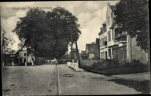 Ak Bad Bramstedt in Schleswig Holstein, Teilansicht der Ortschaft