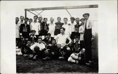Foto Ak Saverne Zabern Elsass Bas Rhin, Zabern FC, Fußballmannschaft 1915