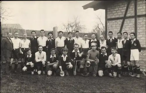 Foto Ak Saverne Zabern Elsass Bas Rhin, Zabern FC, Fußballmannschaft, Gruppenaufnahme