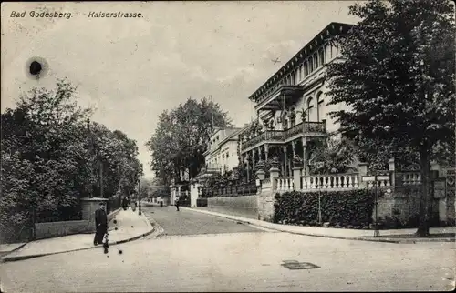 Ak Bad Godesberg Bonn Rhein, Kaiserstraße