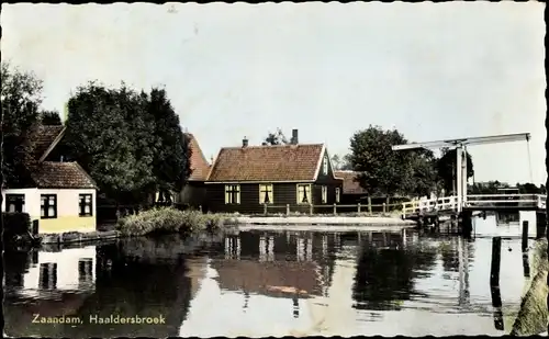 Ak Zaandam Zaanstad Nordholland, Haaldersbroek