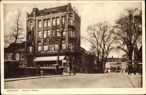 Ak Dordrecht Südholland Niederlande, Oranje Hotel