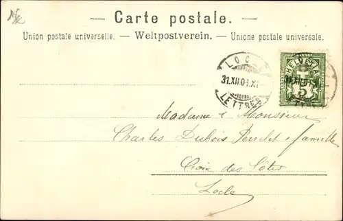 Stoff Ak Glückwunsch Neujahr, Tannenzweige, Zapfen