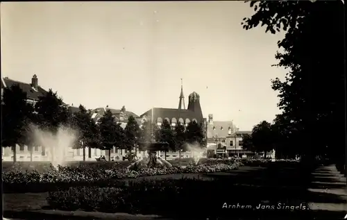 Ak Arnhem Gelderland Niederlande, Jans Singels