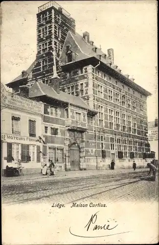 Ak Liège Lüttich Wallonien, Maison Curtius