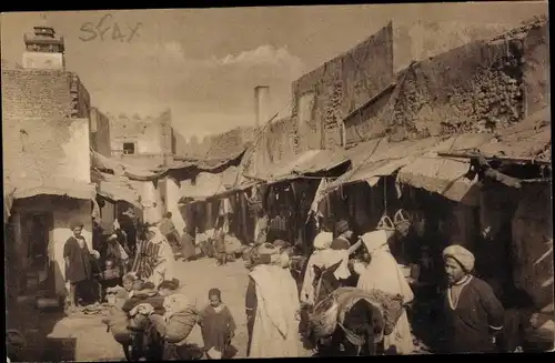 Ak Sfax Tunesien, Rue des Teinturiers