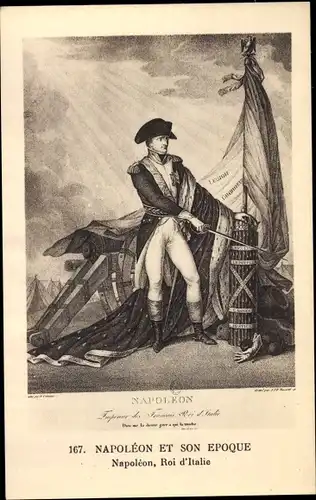 Künstler Ak Napoleon et son Epoque, Roi d'Italie