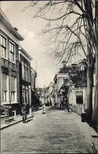 Ak Appingedam Groningen Niederlande, Solwerderstraat