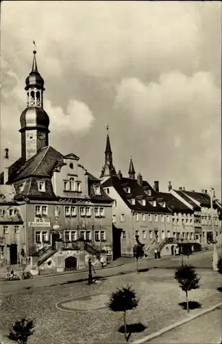 Ak Waldenburg in Sachsen, Rathaus