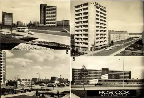 Ak Rostock, Südstadt, Lütten Klein, Reutershagen II, Max Magdalena Straße, Krankenhaus