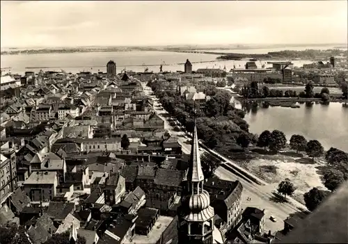 Ak Stralsund in Vorpommern, Blick von der Marienkirche