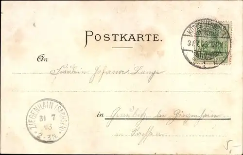 Ak Lössnitz Lößnitz Radebeul Sachsen, Panorama