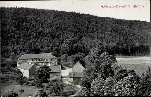 Ak Eisenberg in Thüringen, Amtsschreibermühle