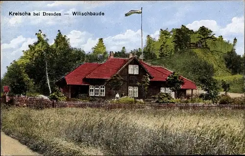 Ak Kreischa, Wilischbaude
