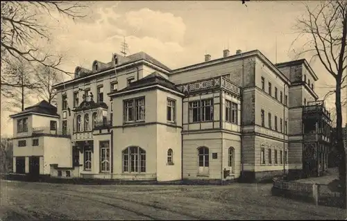 Ak Kreischa, Sanatorium Dr. Krapf