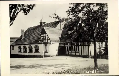 Foto Ak Lübau Rabenau Erzgebirge, Gasthof