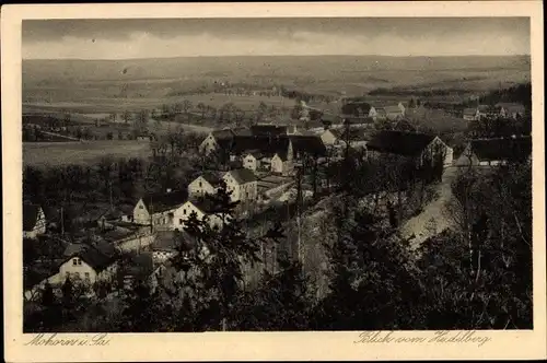 Ak Mohorn Wilsdruff Sachsen, Blick vom Heidelberg