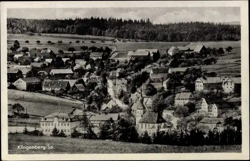 Ak Klingenberg im Erzgebirge Sachsen, Panorama