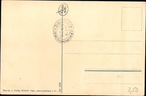 Ak Oberwiesenthal im Erzgebirge Sachsen, Landschaftsblick, Keilberg, Fichtelberg, Böhm. Wiesenthal